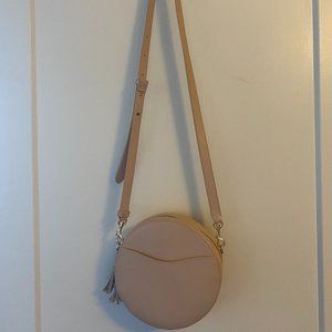 Cuyana Blush Circle Crossbody Bag